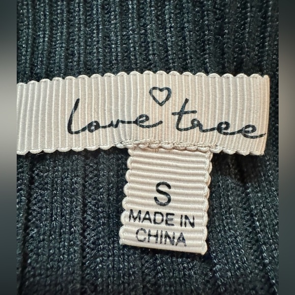 Love Tree Black Mini Dress Size Small - Picture 11 of 11
